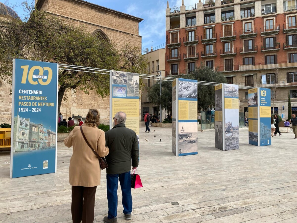 Exposición del centenario de los restaurante del paseo de Neptuno